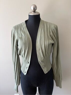 Green Wilfred Cardigan size M